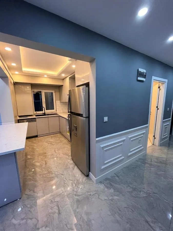 Muhtesem Konumda Somineli Lux Daire Apartment Istanbul